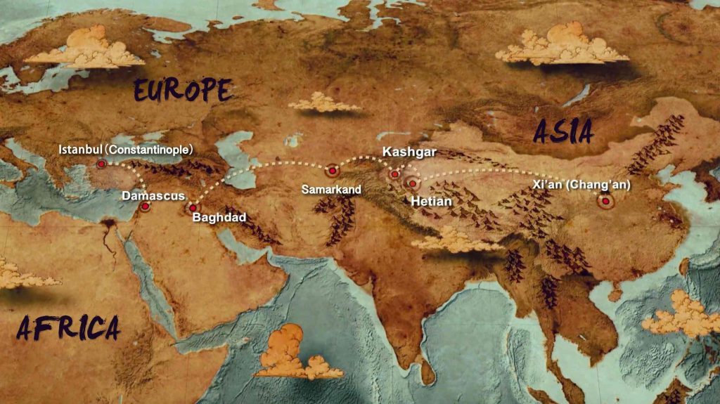 How Was the Ancient Silk Road Created?