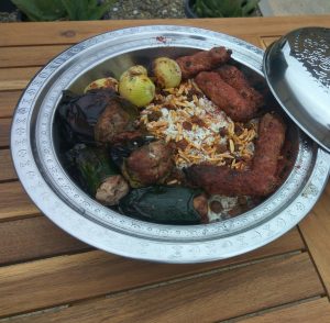 Stuffed Skewered Vegetables