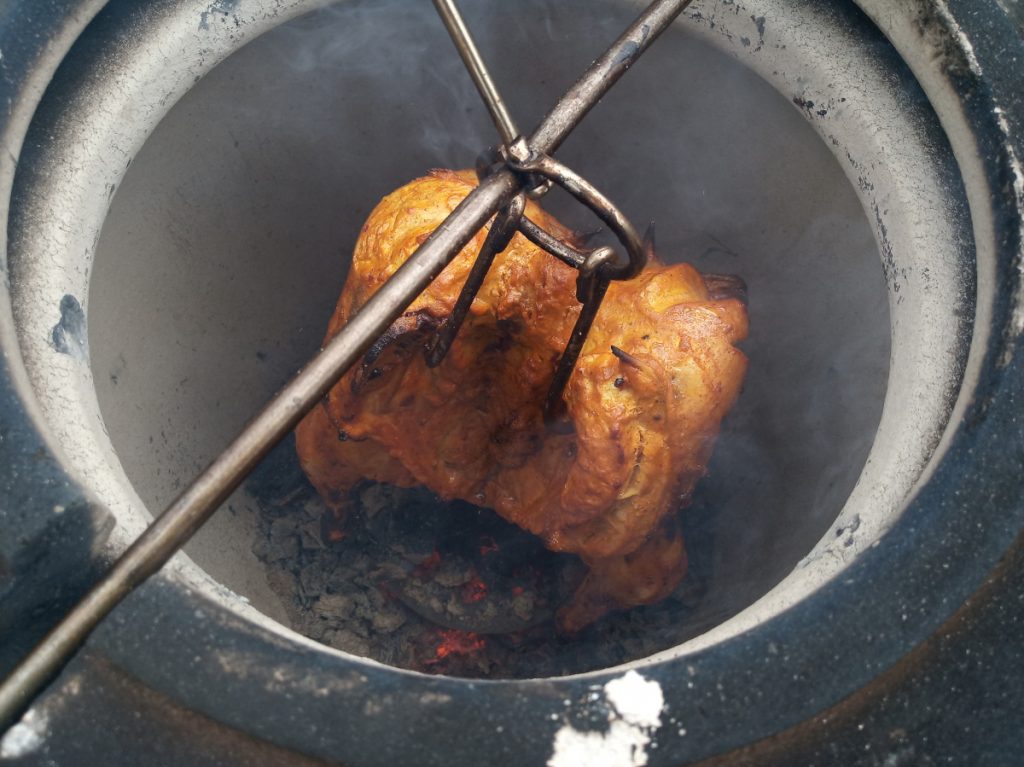 Tandoori Chicken in Artisan Tandoor oven