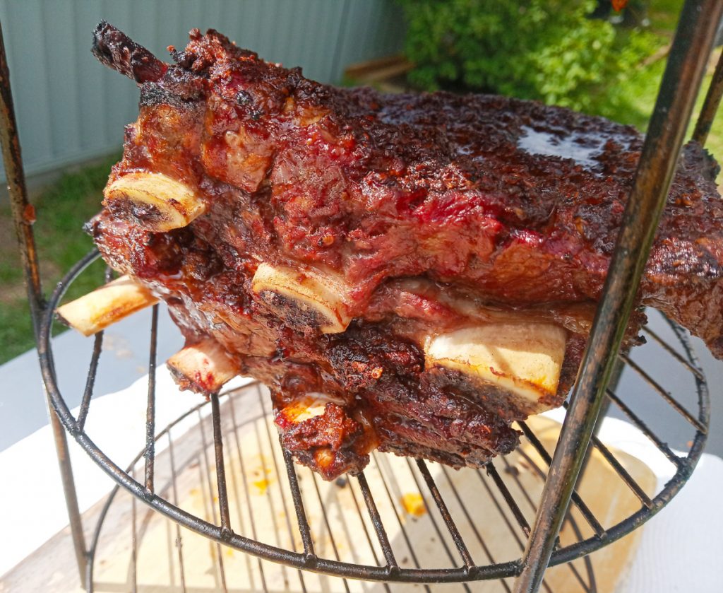Beef Short Ribs on Tiered Rack