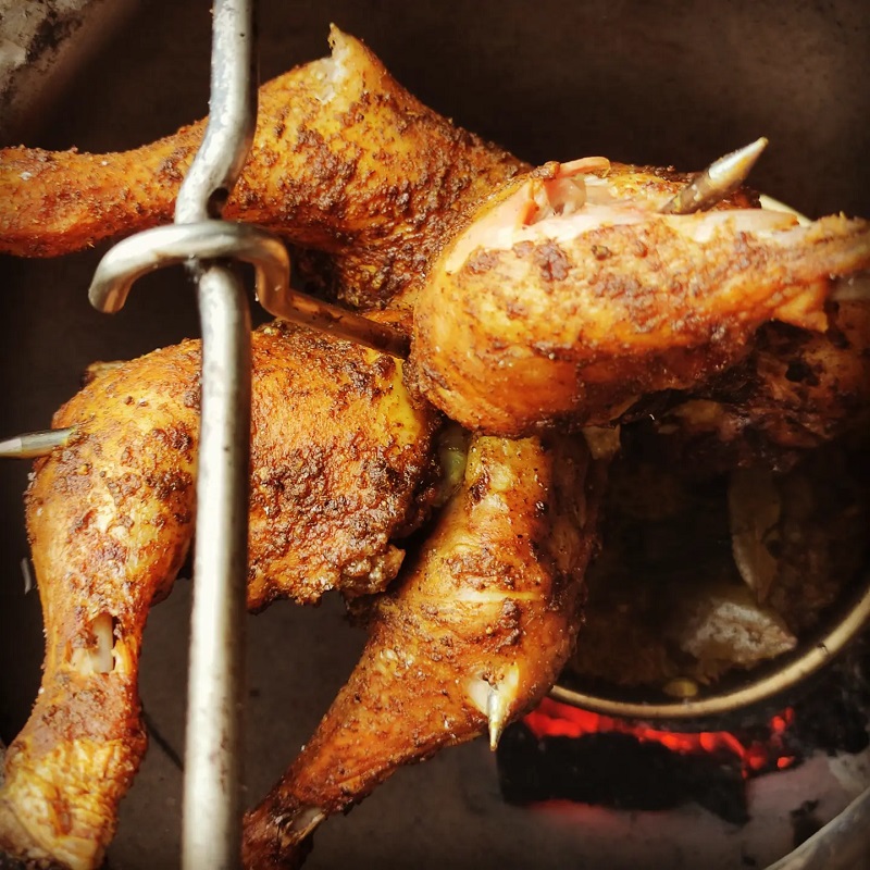 Yemeni Chicken Mandi in Tandoor