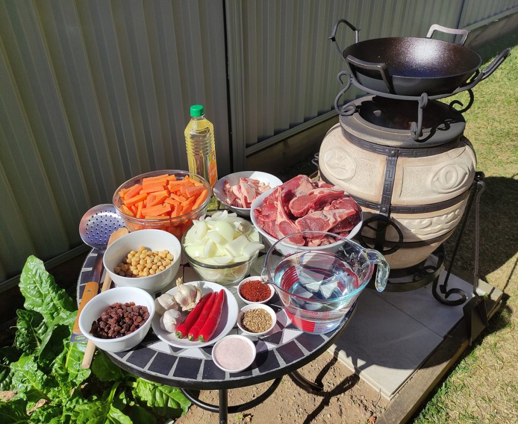 Uzbek Plov Ingredients